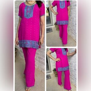 Indian Pink top and pants